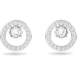 Swarovski Creativity Women's Small Circle Pierced Stud Earrings